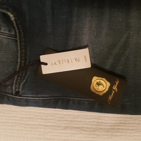 Mavi Gold Lucy Super High Rise Super Skinny W27 L30 Jeans NWT Distressed - Picture 5 of 9